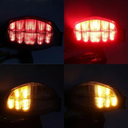 Luces de motocicleta para GSXR 1000 2005 2006 con parada e intermitentes 5