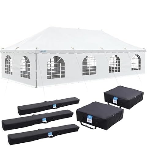 Zupapa/Quictent/Jostyle Quictent 20x40 Fire Retardant Pole Party Tents with Storage Bags — $949.99 (21% off)