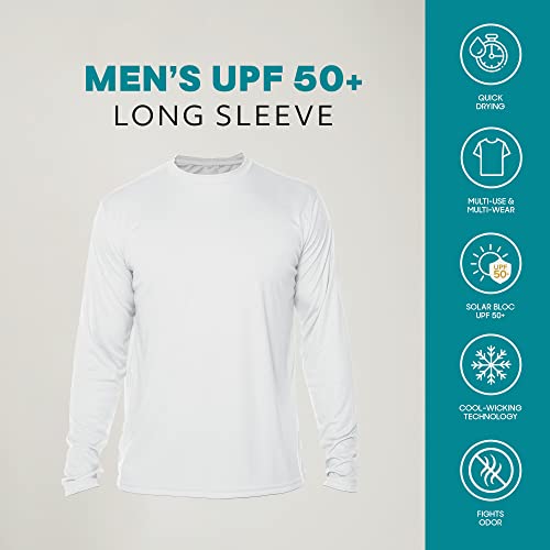Vapor Apparel Men's Outdoor UPF 50+ Long Sleeve T-Shirt, UV Sun Protection for Fishing, Running, Hiking, Swimming3