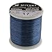 Miyuki Nylon Beading Thread B Dark Blue (50m) - Used for DIY Jewelry Making, Arts and Craft, Crochet and Cloth Weaving