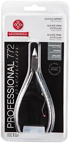 Mundial Cuticle Nipper Professional 772-PR Stainless Steel Long Handle