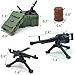 CONVENTEJOY Military Weapon Guns Accessories for Minifigure Block Toys Include Camouflage Helmets E.O.D Suits Shields for Army Soldiers Gear Set Building Kits Kids Toy(260pcs)