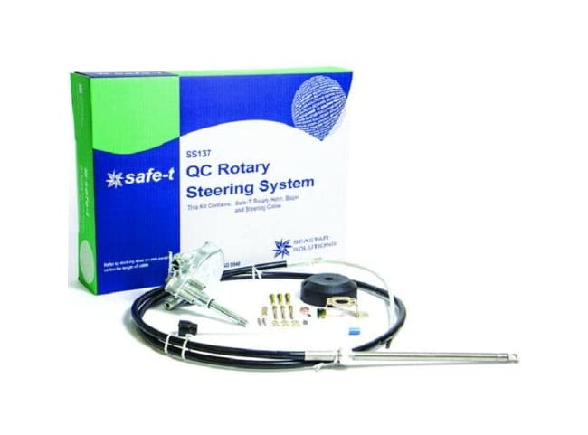 16 Ft Safeee-T Quick Connect Rotaryy Steering System for boatts SS13716