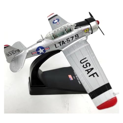 Fighter jet modelo de avión T-6L decorativo para estanterías de despachos y salones 7