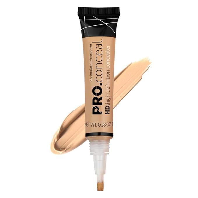 Image of Pro HD Conceal Liquid Concealer for Face Makeup, Full Coverage Beauty Colour Corrector, Ideal for Dark Circles, Women,8g (Pure Biege)