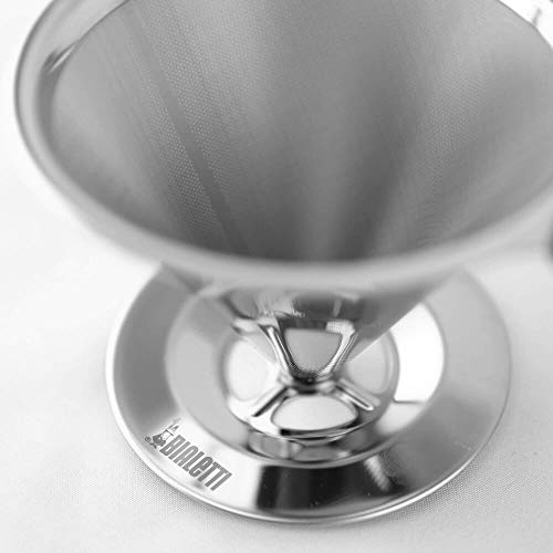 Coador de Café Pour Over, Aço Inox, Bialetti
