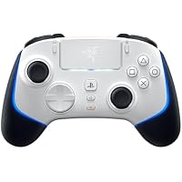 Razer Wolverine V2 Pro - Wireless Pro Gaming Controller for PS5 Consoles and PC (HyperSpeed Wireless, Mecha-Tactile Action Buttons, 8-Way Microswitch D-Pad, HyperTrigger) White