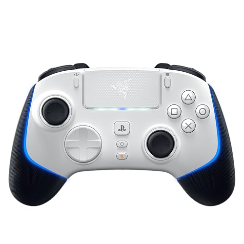 Razer Wolverine V2 Pro - Kabelloser Pro-Gaming-Controller für PS5 und PC (HyperSpeed Wireless, Mecha-Tactile-Aktionstasten, 8-Wege-Microswitch-Steuerkreuz, HyperTrigger) Weiß