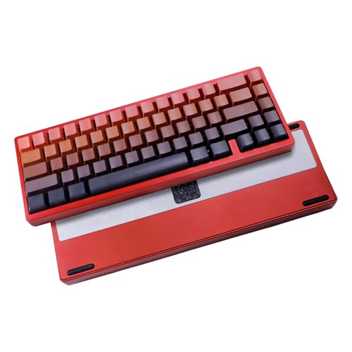 67�L�[ 3���[�h �t���A���~�j�E�� CNC�K�X�P�b�g �Q�[�~���O�L�[�{�[�h RGB�o�b�N���C�g ���C�����X/�L���J�X�^�����J�j�J���L�[�{�[�h Mac Windows Linux �_�u���V���b�g PBT �L�[�L���b�v �z�b�g�X���b�v�\ ���j�A�X�C�b�` (
