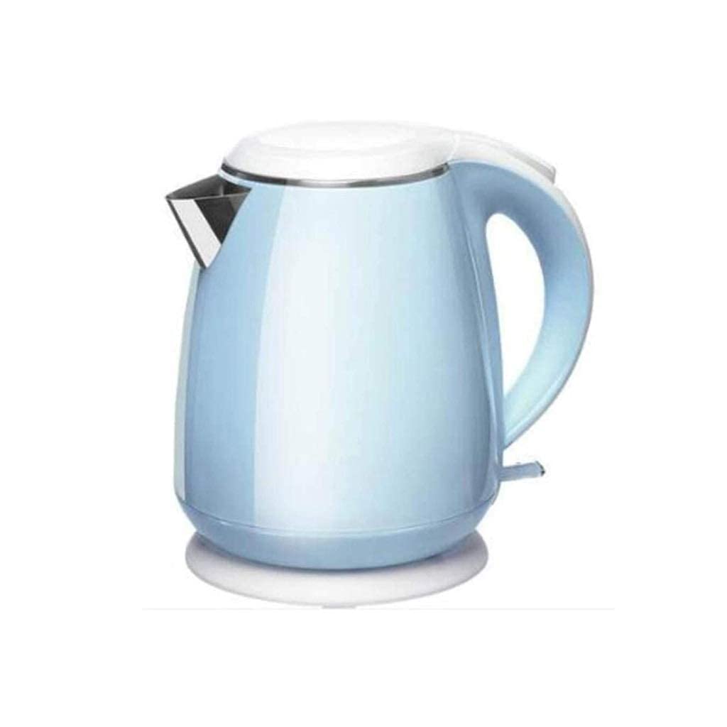 Bouilloire électrique 1.5L double couche en acier inoxydable pour l'eau chaude maison