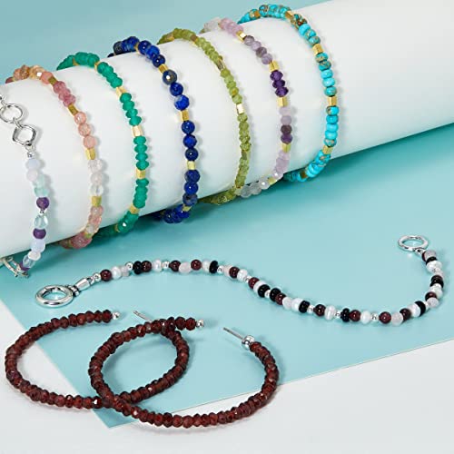 Silpada 'Peaceful Dreams' Natural Garnet Bead Bracelet In Sterling Silver, 7.25" #TOP3