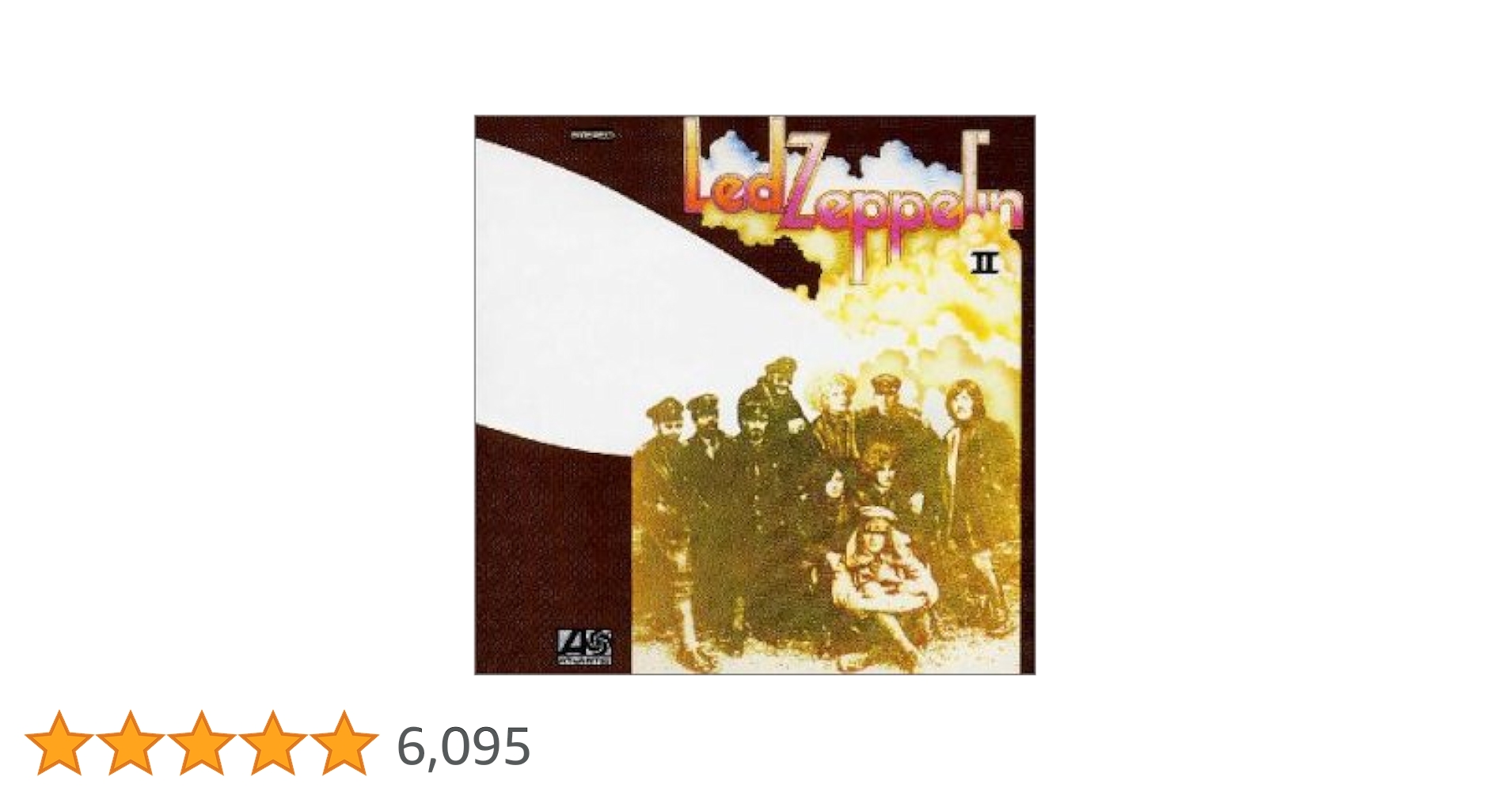 B面7mm！】レッドツェッペリン2 USオリジ両面RLカットHot Mix！ B面7mm