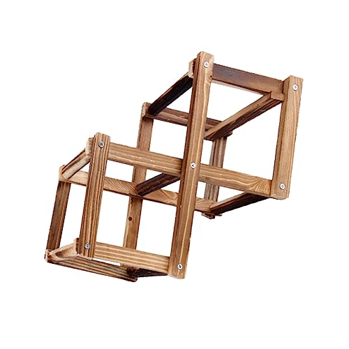 Soporte de vino Mikinona de madera para encimera y pared miniatura 1