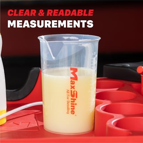 Vaso medidor Maxshine 1000 ml transparente miniatura 5