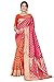 Glory Sarees Women's Banarasi Saree (Banarasi_Saree_109_pink_Pink)
