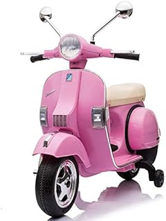 Best Ride On Cars Vespa Scooter, 12V Battery Powered Ride On, Pink (Vespa Scooter Pink New)