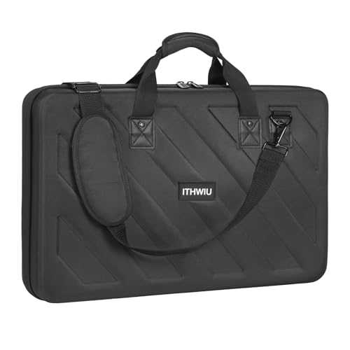 FREEAMG - Funda de controlador para DJ, 58 x 37 x 9 cm, EVA para Pioneer DDJ-SR/SR2, Pioneer DDJ-REV1, Denon MC4000, Numark NVII, Numark NVII Mixtrack Pro 3, NV/Platinum, Hercules Inpulse 500