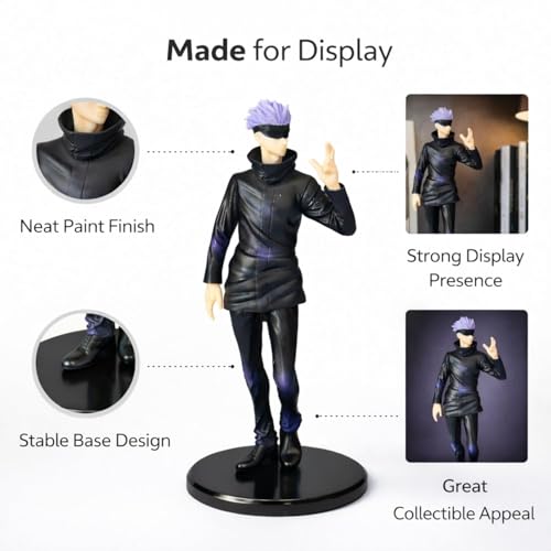 Image of Blue Aura Anime Action Figure Height -20cm for Kids & Adults Collectible Figurine | G-J