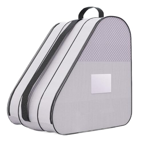WildHarmony Ice Skate Bag - Large Capacity Roller Skating Storage Bag | Breathable Figure Skate Carrier with Adjustable Shoulder Strap, Oxford Fabric Ice Skating Gear Organizer For Women, Men, Kids