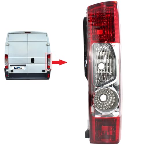 Image of BIAREN Rear Right Tail Light Lamp Lens For Peugeot Boxer Fiat Ducato Citroen Relay (2006-2014) Pre-Facelift 1344047080 6351LF 1606664180 6351CL