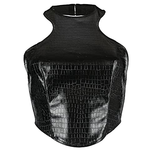 Vêtements techniques femme lingerie halter camisole gilet sexy