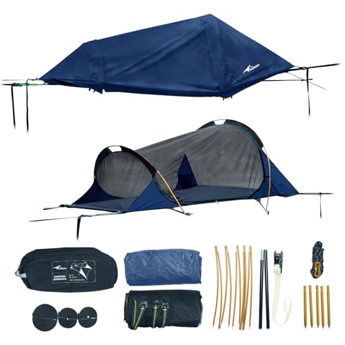 Travel Bird TriHive Hammock Tent with Mosquito Net & Rainfly