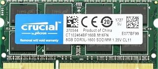 Crucial 8GB DDR3L SO-DIMM 1600MHz CL11