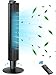 Produktbild HERILIOS Turmventilator sehr Leise mit Fernbedienung 106CM Standventilator Ventilator 90° Oszillation 40W Säulenventilator 12 Std. Timer 5 Geschwindigkeiten 3 Windmodus Raumventilator Home Büro