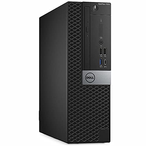 Dell 7050 Refurb Gaming Desktop PC i7-7700 3.6GHz 32GB RAM 512GB SSD 4GB GTX 1650 (Renewed)