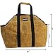 INNO STAGE Canvas Shopping Bags, Large Capacity Carrier Tote Bag Multipurpose