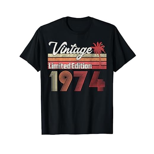 1974 48 cumpleaños regalo vintage 48 años edición limitada Camiseta