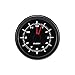 Produktbild AUTO-STYLE Klassik Schwarz Performance Instrument Analog Uhr 52mm