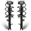 Front Complete Struts Assembly Fit for Dodge Caliber 2.0L L4 FWD (Exc. SRT-4) 2007-12, for Jeep Compass/Patriot FWD 4WD 2007-2010, Shock w/Coil Spring, Replace for 172367 172368, 2Pcs