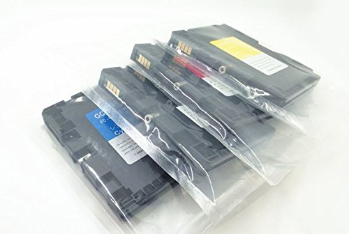 Ricoh GC-21 GC21 Lot de 4 cartouches d'encre gel pour Ricoh GX3000 & GX3050N