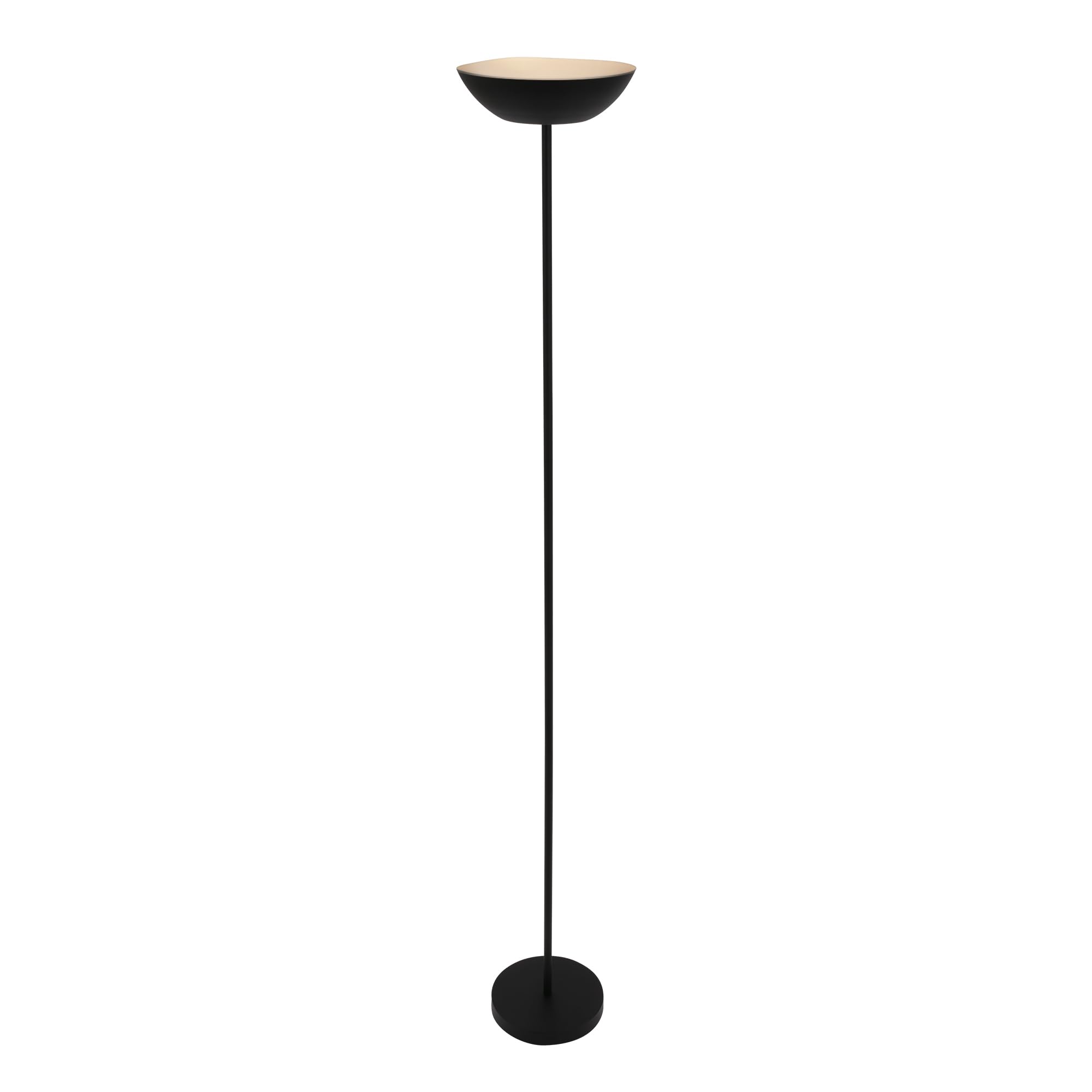 BRILONER Leuchten Lampada Da Terra A LED 1296-015 – Dimmerabile, Telecomando, Regolazione Temperatura Colore 3000K-6000K, 8W, 700 Lumen, Nero