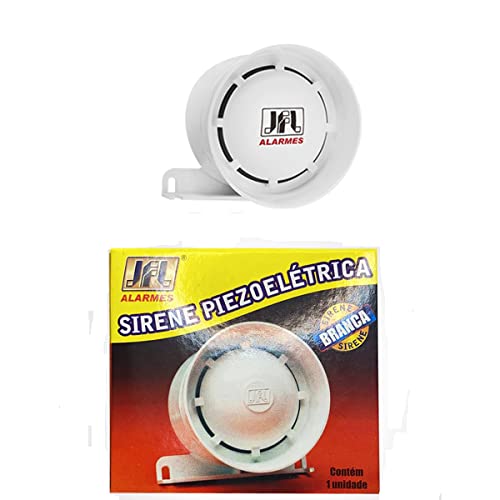 Sirene Piezoelétrica SIR 115 - Jfl Branca