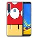 Produktbild eSwish Gel TPU Hülle/Case für Samsung Galaxy A9 2018 / Roter Pilz Muster/Retro-Spiele Figuren Kollektion