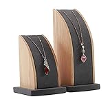 ➤ Die Oberfläche des Display-Racks fühlt sich weich an und schützt Ihren Schmuck und Ihre Accessoires vor jeglichem Verschleiß. Verhindern Sie, dass die Kette verknotet.