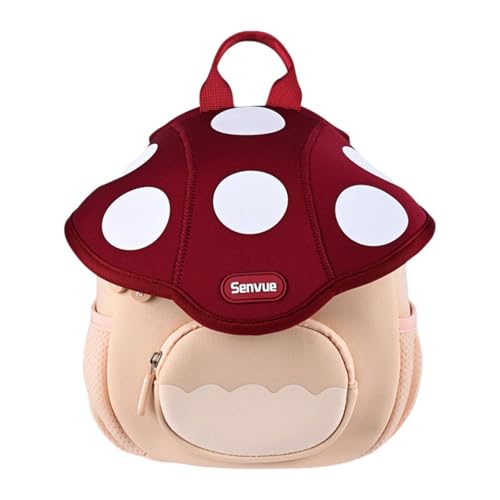 Baoblaze Mochila para niños, mochila informal cómoda de viaje para niños pequeños, Rojo