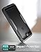 i-Blason Magma Series Case for iPhone 8 Plus 2017/iPhone 7 Plus, Heavy Duty Protection Full Body Bumper Case with Built-in Screen Protector, Includes Removable Beltclip Holster (Black)