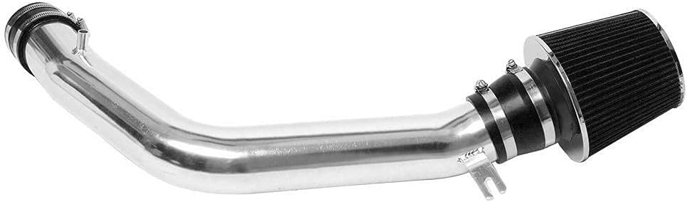 SUNROAD 3" Air Tube with Filter Compatible with Acura/Honda TL/Accord 2003-2008 3.0L-3.5L V6, Black