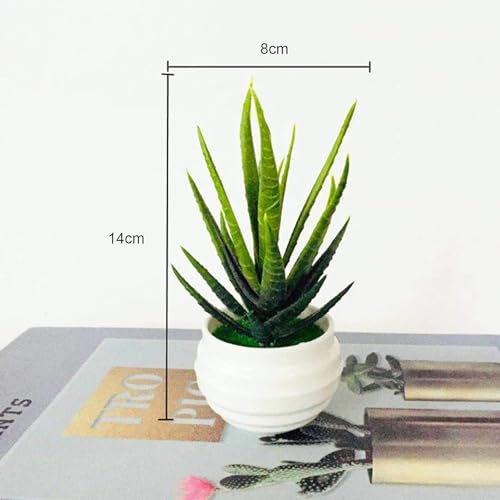 Wwyan Artificial Potted Plant, Indoor Decorative Greenery, Bathroom and Study Room Decor - Cosy Home Interiors Wwyan Artificial Potted Plant, Indoor Decorative Greenery, Bathroom and Study Room Decor - Image 3