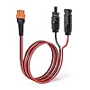 10AWG 2FT Solar to XT60i Cable 2 10 25 35 50 75 100FT Solar Connector to XT60i Adapter Cable for Portable Power Station (2FT)