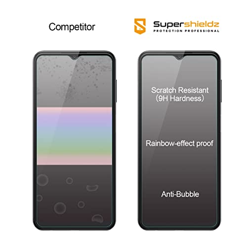Supershieldz (2 Pack Designed for Samsung Galaxy A13 5G / A13 LTE/Galaxy A12 screen protector Tempered Glass Screen Protector, Anti Scratch, Bubble Free