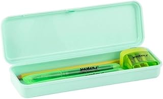 Estojo Plastico Plus Verde Pastel, Maxcril, 10080031