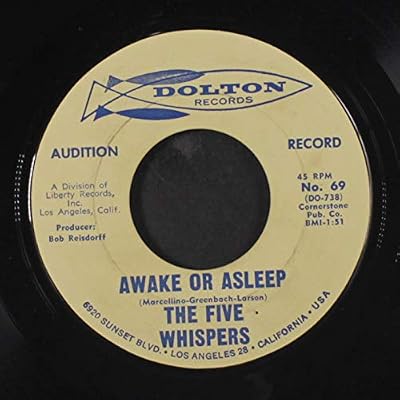 awake or asleep 45 rpm single
