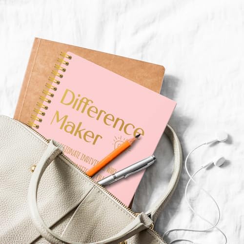 Pages vierges pour notes avec le carnet rose XQLZY à double face - 6
