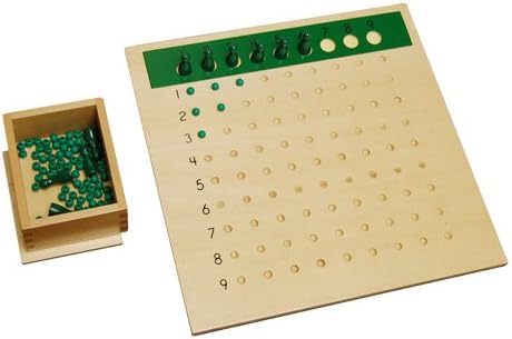Montessori Division Bead Board