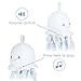 Cuddle Barn - LullaBabies Glimmer The Jellyfish Animated Musical Stuffed Animal Fish Plush Toy for Babies with Night Light Glow, Volume Control, 12 inches