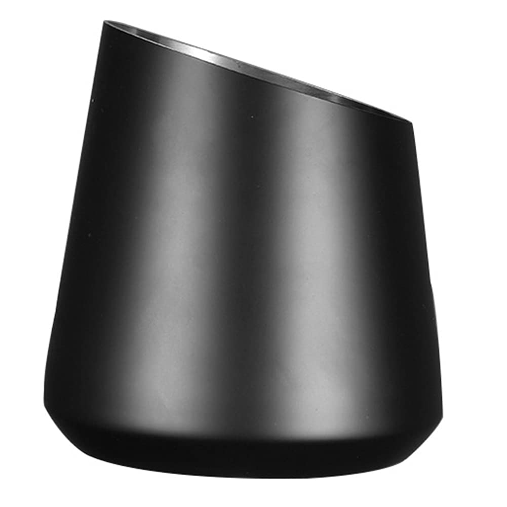 CTRLZS Stainless Steel Ice Bucket Champagne Bucket Bar KTV Ice Bucket Household Beer Bucket Decorative Ornaments, Black